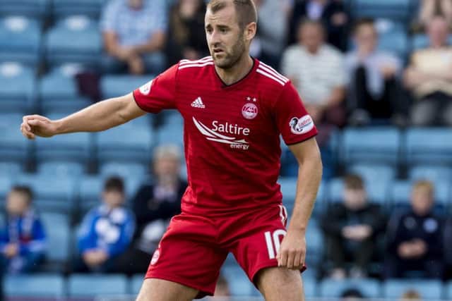 Niall McGinn knows Aberdeen must perform to a high standard if they are to beat Rangers at Hampden. Picture: Alan Harvey/SNS