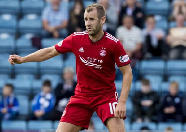 Niall McGinn knows Aberdeen must perform to a high standard if they are to beat Rangers at Hampden. Picture: Alan Harvey/SNS