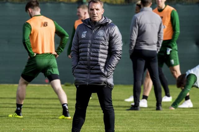 Celtic manager Brendan Rodgers. Picture: SNS