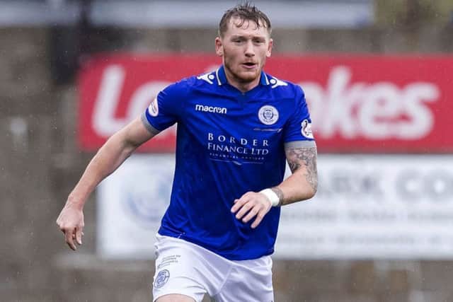 Queen of the South's Michael Doyle was on target against Falkirk. Picture: SNS