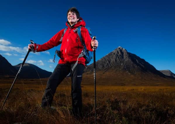 Munro record-breaker Hazel Strachan has just one more mountain to bag before completing an incredible 10th circuit of Scotland's highest peaks. Picture: Cascade News
