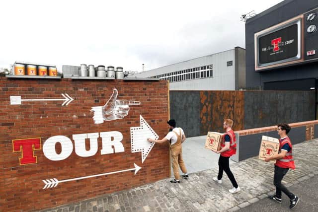 The Tennent's Story, a new visitor centre opening at the Wellpark Brewery in the East End of Glasgow. Picture: Paul Chappells/PA Wire