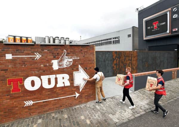The Tennent's Story, a new visitor centre opening at the Wellpark Brewery in the East End of Glasgow. Picture: Paul Chappells/PA Wire