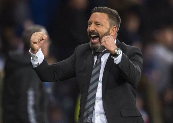 Derek McInnes is confident Aberdeen can upset the odds in the final. Picture: SNS.
