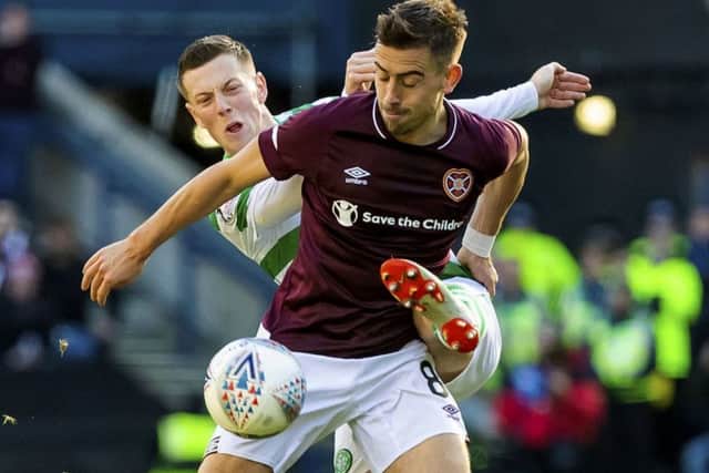 Olly Lee is confident Hearts can recover from their cup defeat in tomorrow night's derby match. Picture: SNS.