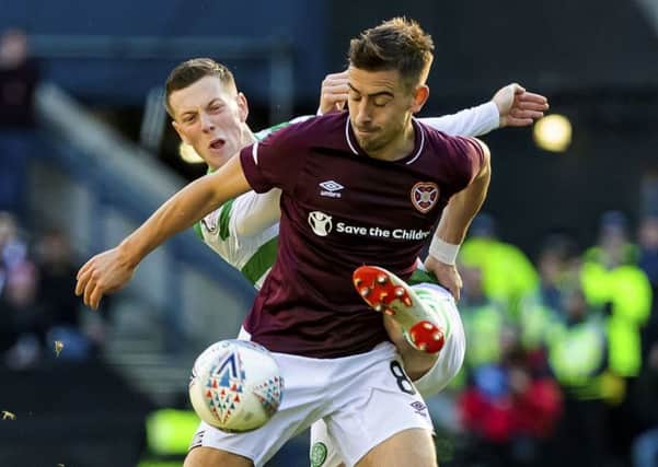 Olly Lee is confident Hearts can recover from their cup defeat in tomorrow night's derby match. Picture: SNS.