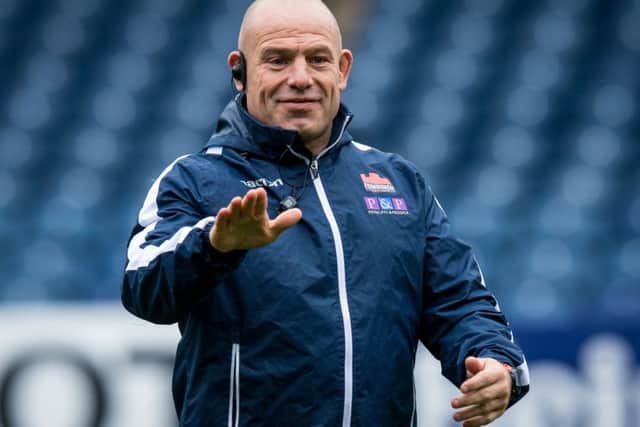 Edinburgh head coach Richard Cockerill. Picture: SNS