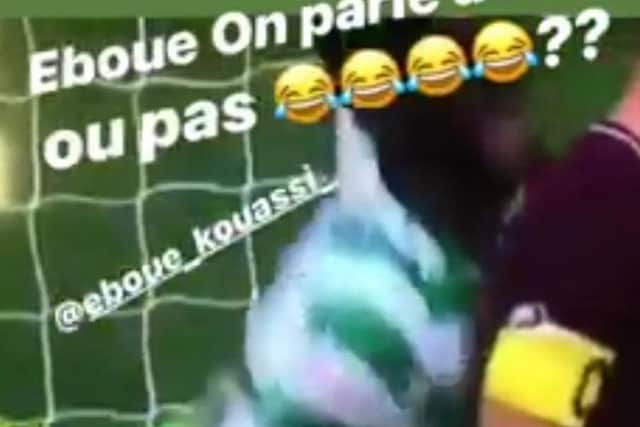 Dedryck Boyata has made light of Eboue Kouassi and Steven MacLean's scuffle (Photo: Instagram)