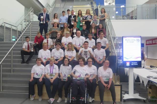 Winners from Midlothian Sports Awards night 2018