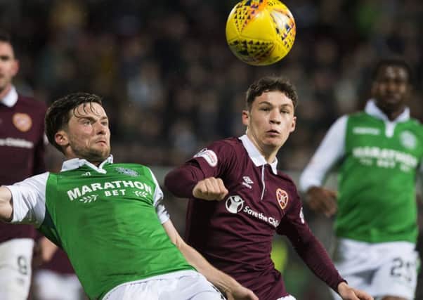 Lewis Stevenson and Anthony McDonald could meet again on Wednesday night. Picture: SNS Group