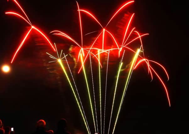 There are a number of firework displays taking place across Fife