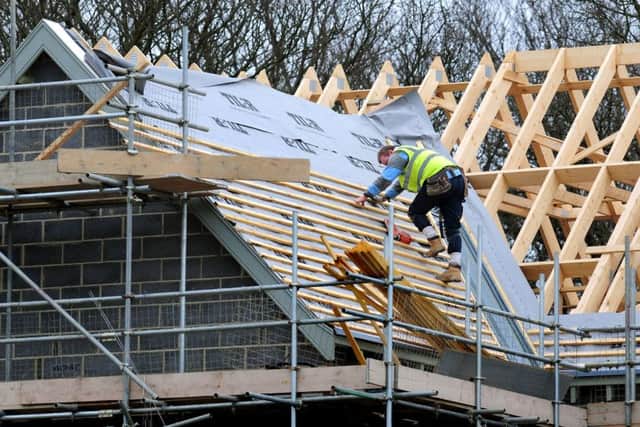 Bank of Scotland's Business Barometer found UK confidence in the construction sector slumped by 19 points. Picture: Rui Vieira/PA Wire