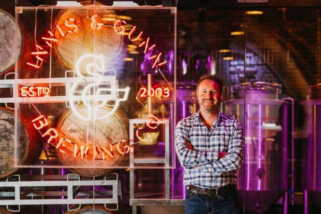 Dougal Sharp says growth for Innis & Gunn in the UK, and particularly in Scotland, is being driven by the lager it launched five years ago.