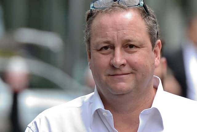 Sports Direct boss Mike Ashley said it will only be possible to keep 50 per cent of stores open. Picture: Chris J Ratcliffe/AFP.