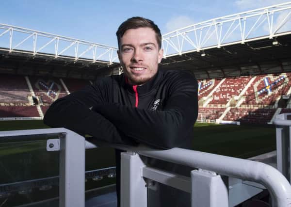 Craig Wighton scored the goal for Dundee which relegated rivals United. Now he hopes to sink Hibs derby hopes at Tynecastle. Picture: SNS.