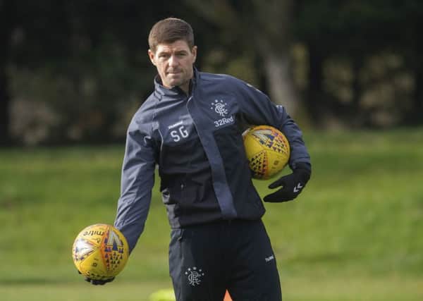 Steven Gerrard wants an immediate response from his players following their Betfred Cup semi-final defeat. Picture: SNS