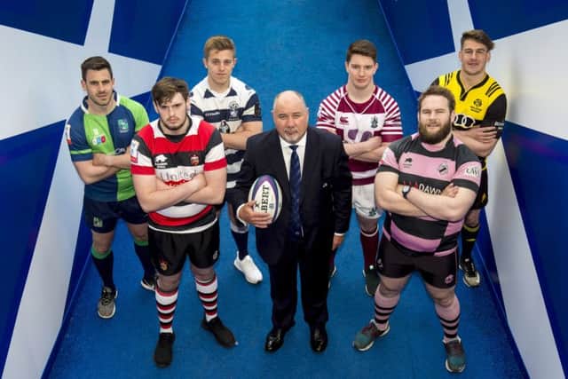 The announcement on clubs who have won Super 6 franchises was made by SRU chief executive Mark Dodson in May. Picture: Alan Harvey/SNS/SRU