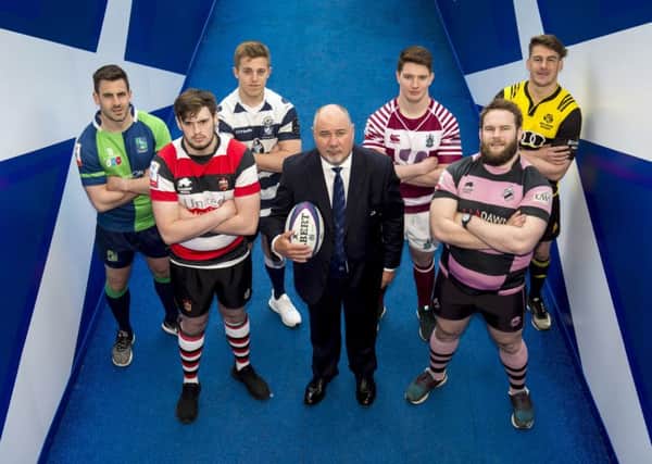 The announcement on clubs who have won Super 6 franchises was made by SRU chief executive Mark Dodson in May. Picture: Alan Harvey/SNS/SRU
