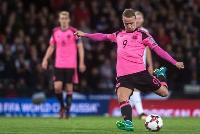 Leigh Griffiths is struggling to be fit for Scotland's November double header. Picture: John Devlin