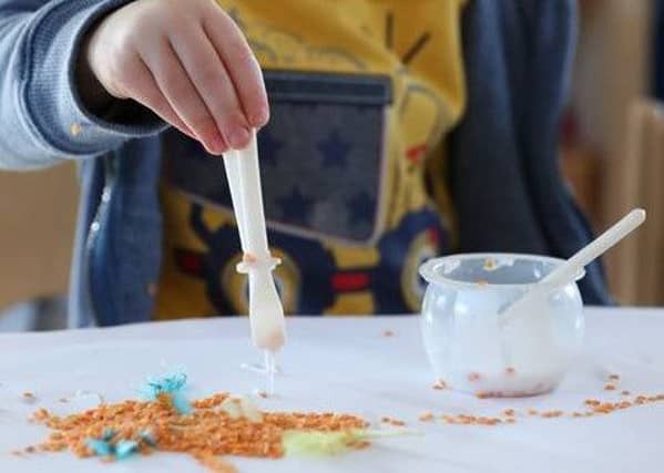 Children aged three to five are entitled to 600 hours a year of free childcare. Picture: Andrew Matthews/PA.