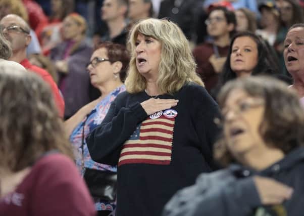 Donald Trump has held a series of rallies in support of Republican candidates in the US midterms (Picture: Scott Olson/Getty Images)