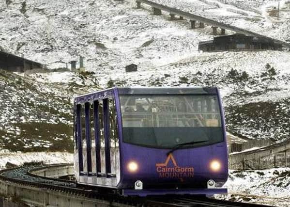 The Cairn Gorm mountain railway operator has gone into administration. Picture: David Cheskin/PA