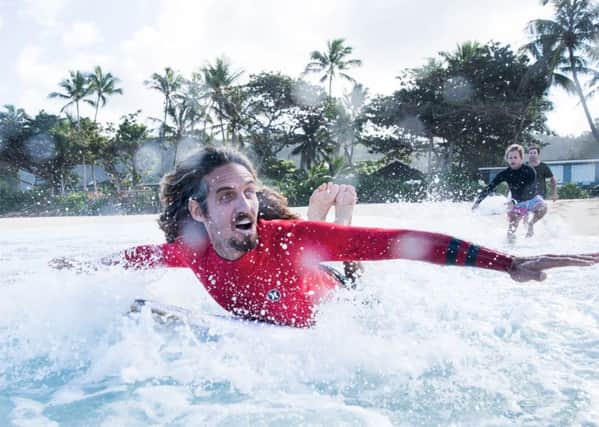 Rob Machado in a still from Momentum Generation, directed by Jeff and Michael Zimbalist