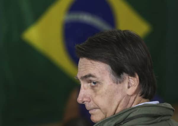 Jair Bolsonaro, Brazils new far-right president, has spoken about killing his left-wing opponents (Picture: Ricardo Moraes/Getty)