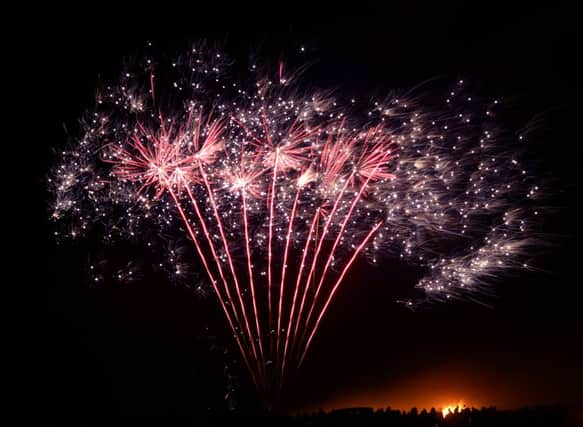 Most firework displays passed without incident. Picture: Amy Hope