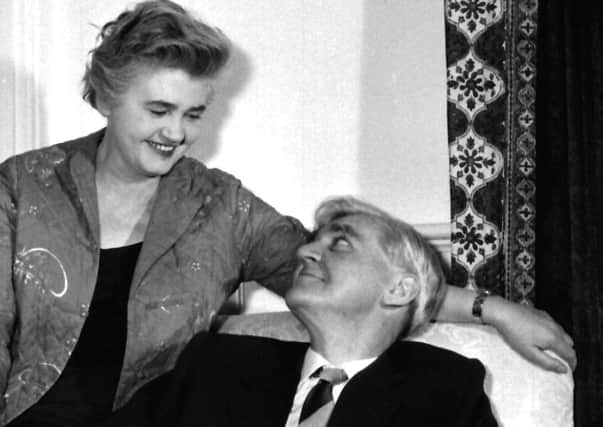 Labour MPs  Aneurin (Nye) Bevan and  Jennie Lee.