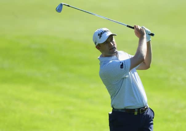 Russell Knox on the way to a one-under par 70 on the first day of the Turkish Open. Picture: Getty
