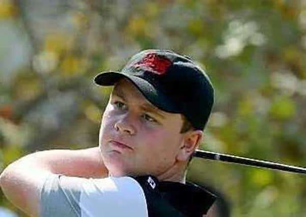 A monster eagle putt on the 72nd hole helped Bob McIntyre shoot into 15th spot on the money list. Picture: Getty.