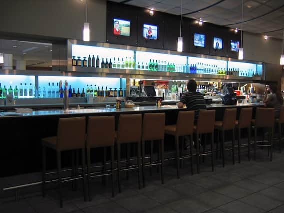 A generic shot of an airport bar. Pic: Shutterstock