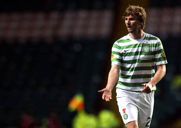 Paddy McCourt in action for Celtic during a League Cup match in September 2012. Picture: SNS Group
