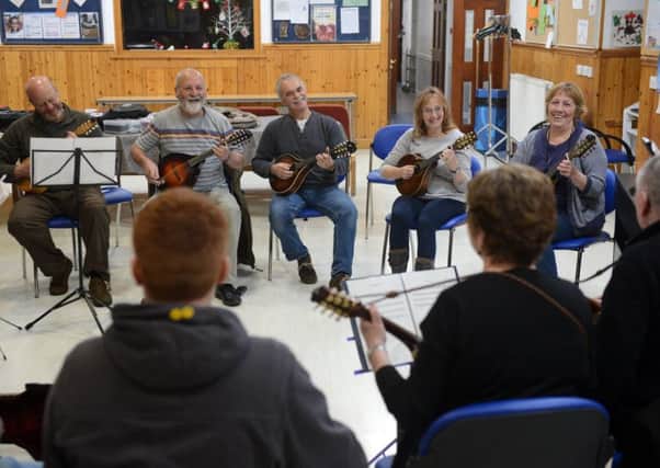 Shetland Mandolin Band prove it's fun being part of a group