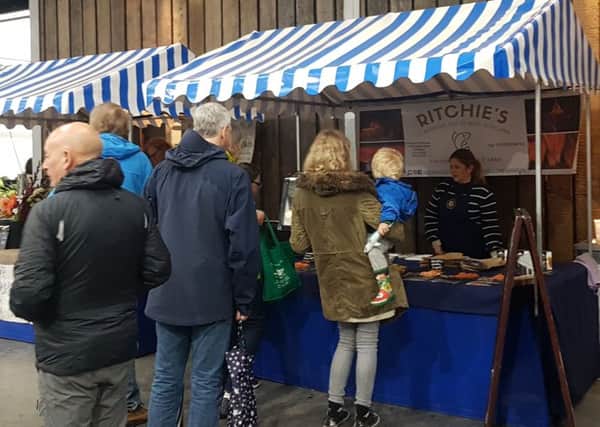 Ritchies of Rothesay attract the crowds at Bowhouse Food Festival.