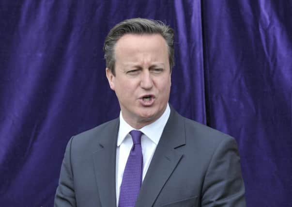 David Cameron is allegedly seeking a return to politics. Picture Ian Rutherford.