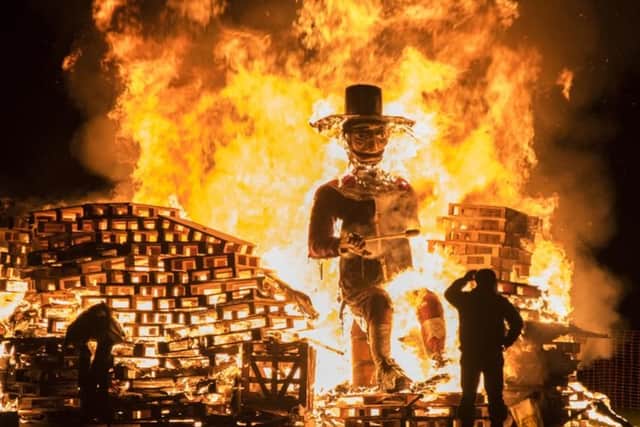 Effigies of Guy Fawkes are traditionally burned on bonfires (Photo: Shutterstock)