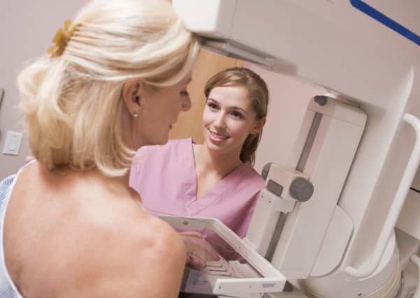 Even if you have recently had a mammogram, its still important to check your breasts regularly. Picture: PA