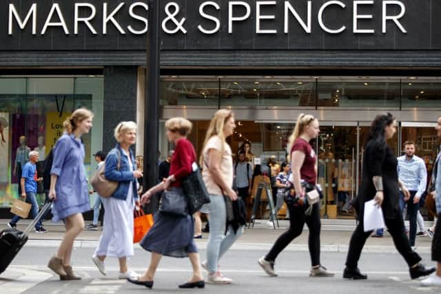 Slipping sales will reflect the impact of a five-year restructuring programme at Marks & Spencer. Picture: Tolga Akmen/Getty Images