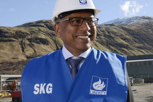 Landmaark assets - GFG Alliances Sanjeev Gupta. Picture: Iain Ferguson