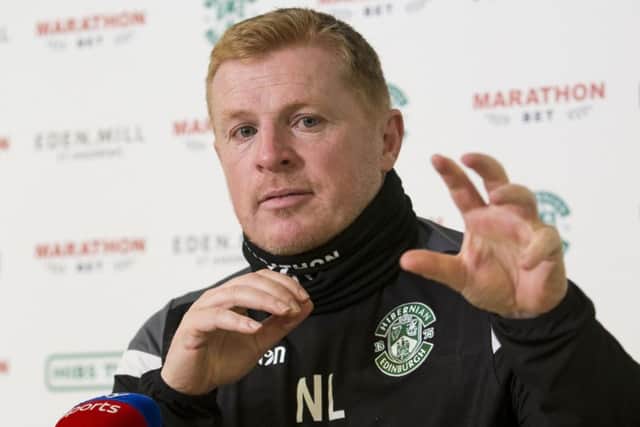 Hibernian manager Neil Lennon. Picture: Bruce White/SNS