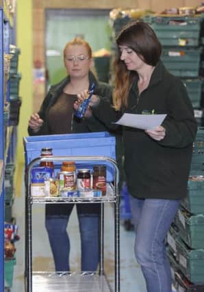 Foodbank use has rocketed. Picture: Neil Hanna