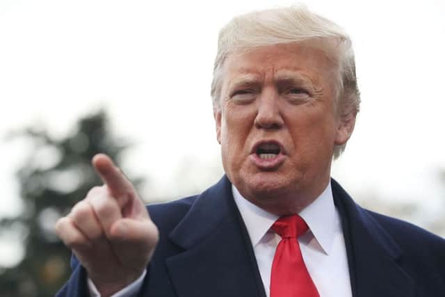 Despite the Democrats taking control of the House of Representatives, Donald Trump claimed the midterm elections were a "very big win" (Picture: Mark Wilson/Getty Images)