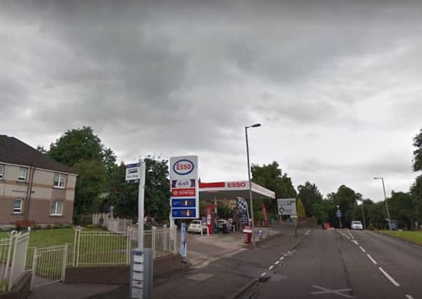 The incident happened in the early hours outisde the service station. Picture; Google