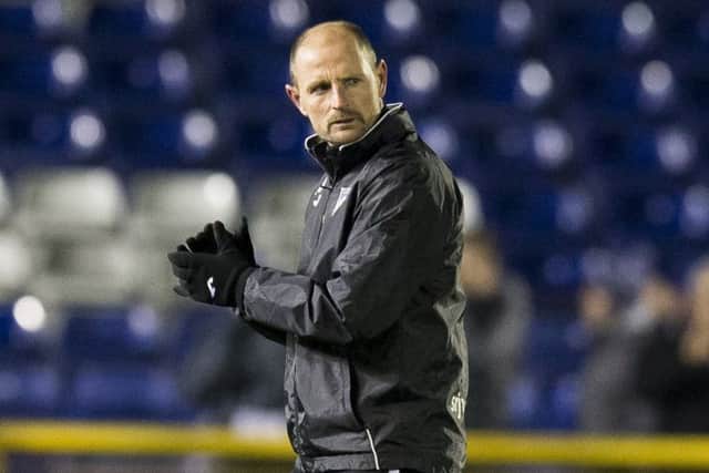 Dunfermline manager Allan Johnston. Picture: Bruce White/SNS