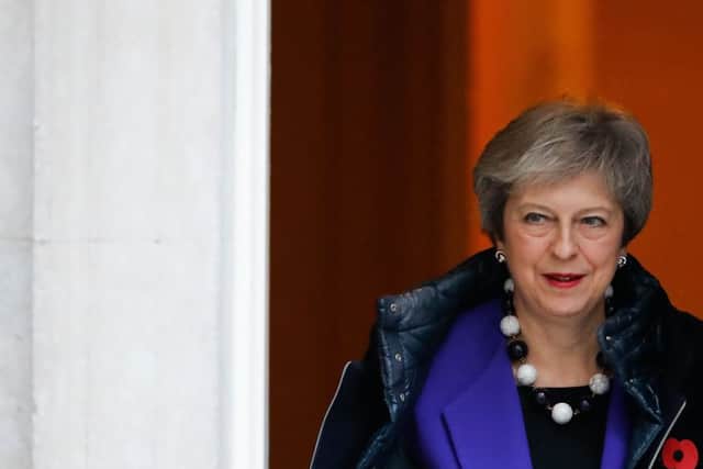 Theresa May: Brexit deal. Picture: AFP/Getty Images