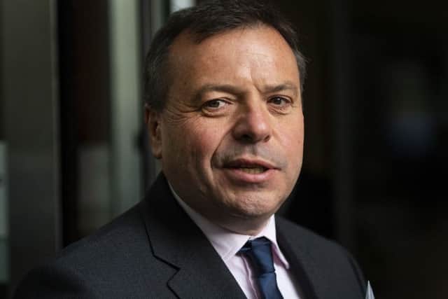 Leave campaigner Arron Banks appeared on the Andrew Marr show on Sunday morning. Picture: PA