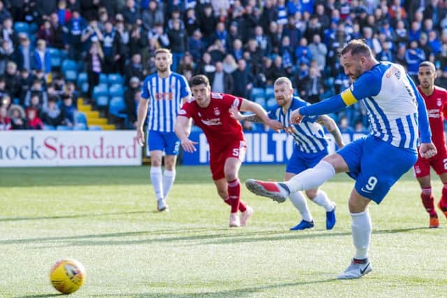 Kris Boyd netted the opener from the penalty spot. Picture: SNS Group