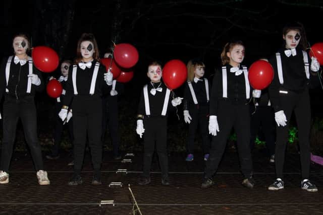 This year  the groups focused on the circus theme providing a variety of spooky entertainment for those brave enough to take a walk around Aden Park. (Pictures: Peter Lewis)